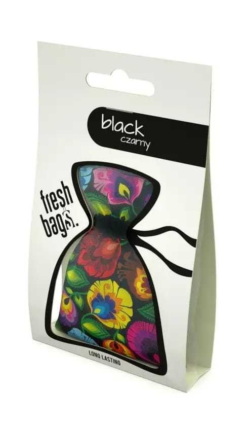Fresh Bags Abstract- Black